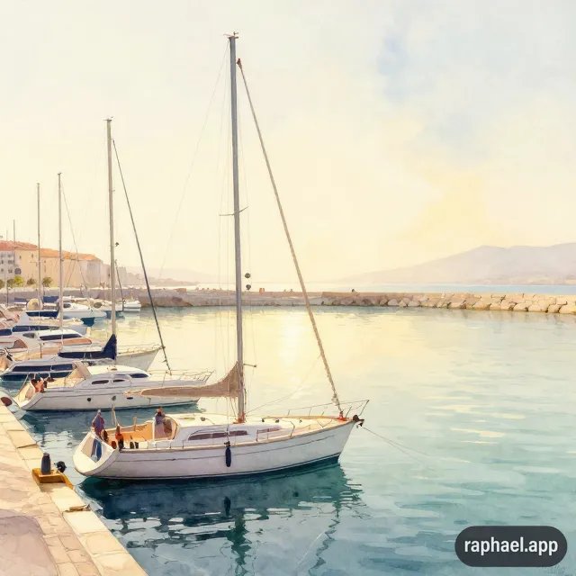 The harbour at morning
