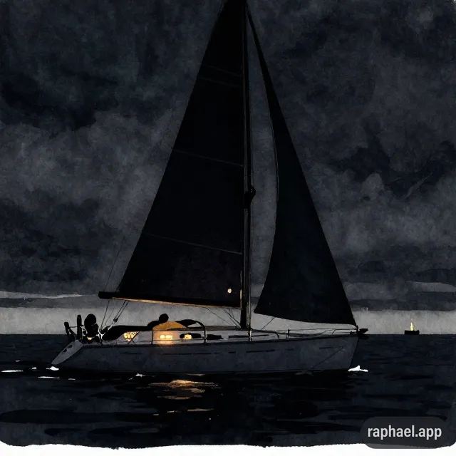 3AM at the helm, near darkness