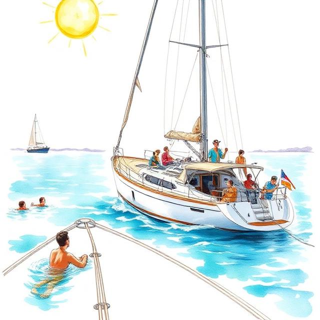 Morning in the anchorage